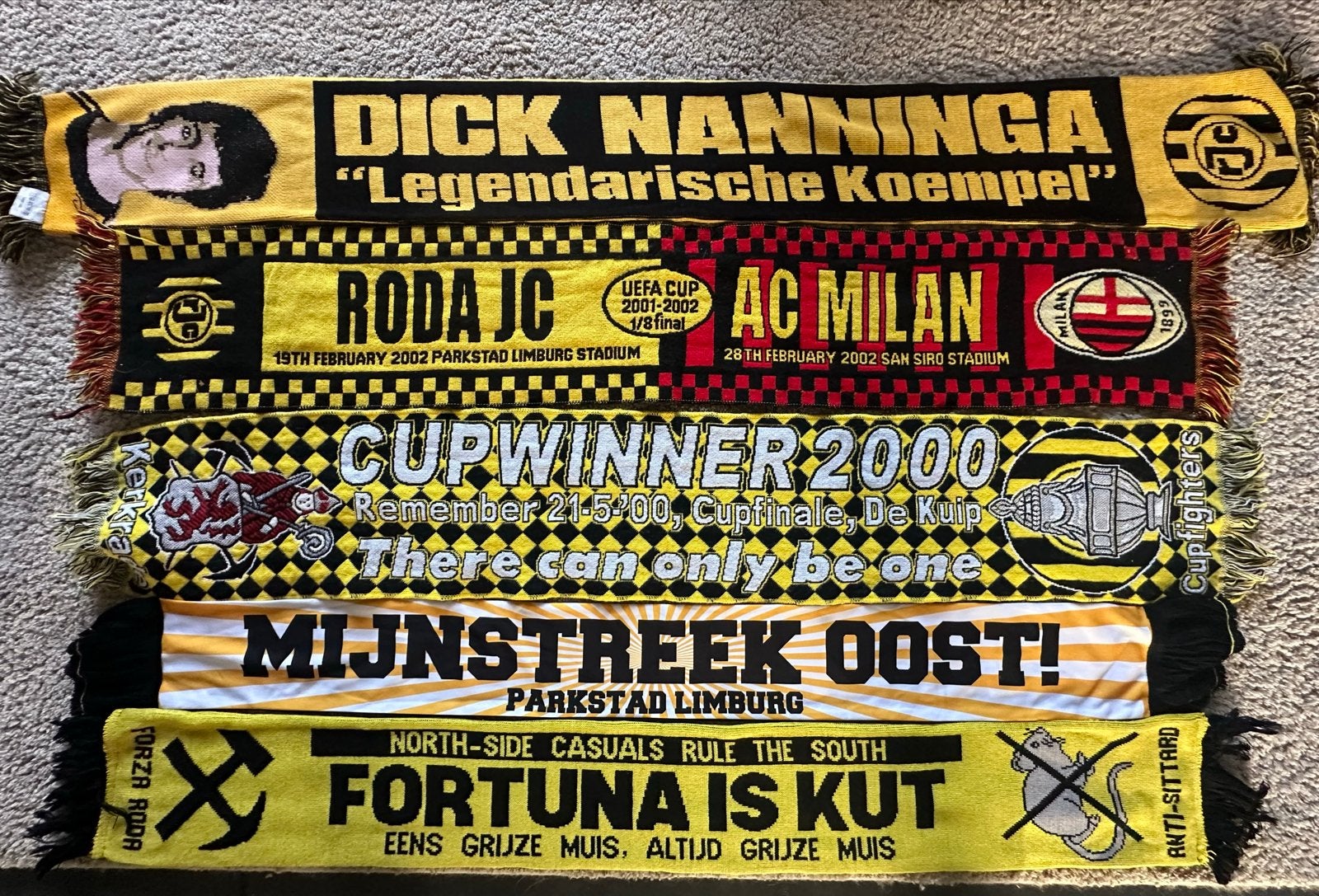 Diverse Roda JC Sjaals - zgan, Ophalen of Verzenden, Gebruikt, Roda JC, Vaantje of Sjaal