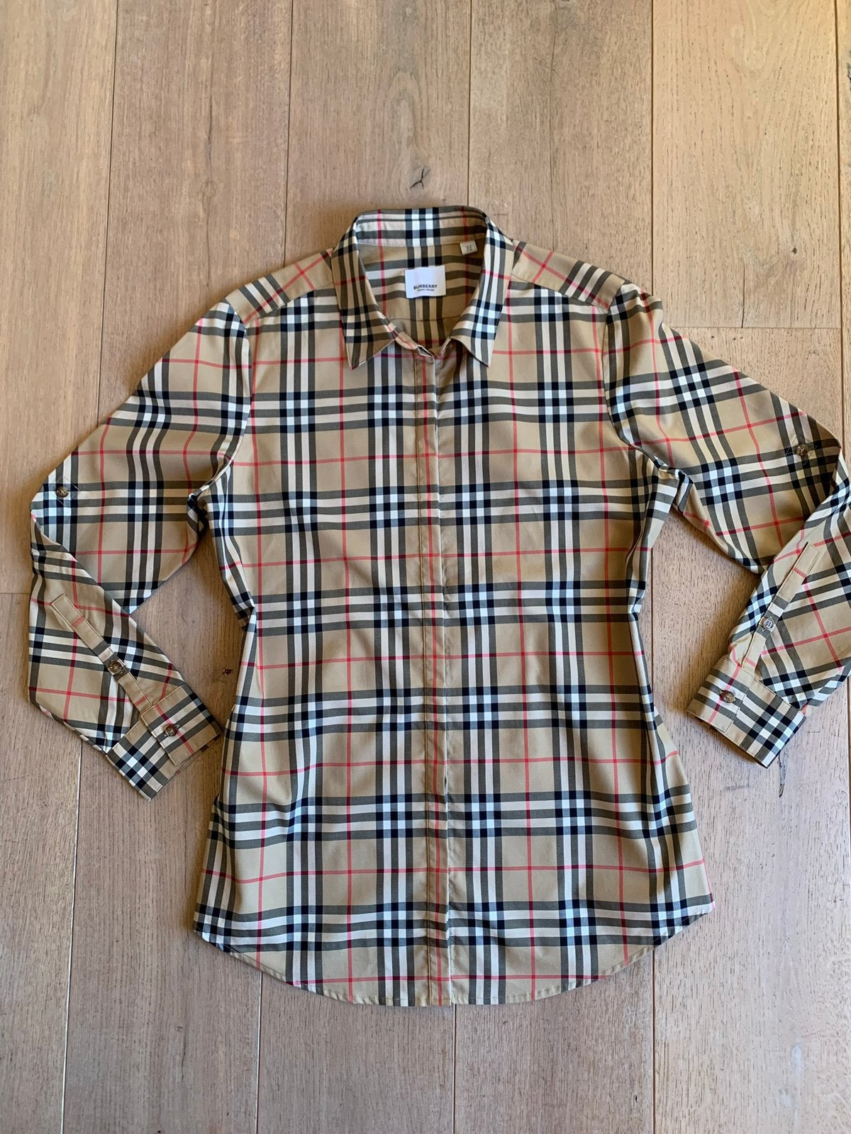 Originele Burberry blouse maat 36 NIEUW, Ophalen of Verzenden, Nieuw, Maat 36 (S), Overige kleuren