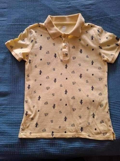 Hema Polo met cactusprint, maat 134-140, Kinderen en Baby's, Kinderkleding | Maat 134, Jongen of Meisje, Ophalen of Verzenden