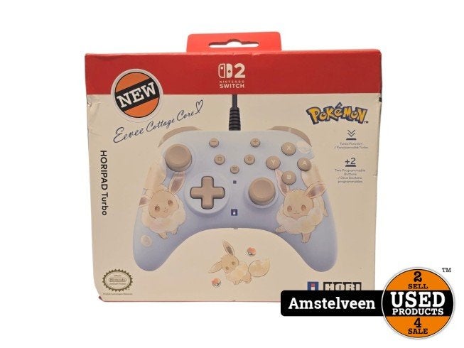 HORIPAD Turbo Eevee Cottage Core controller | Nieuw, Spelcomputers en Games, Nintendo, Nieuw, Support@nintendo.com, 11-1 Hokotate-cho, Kamitoba, Minami-ku
Kyoto 601-8501
Japan
