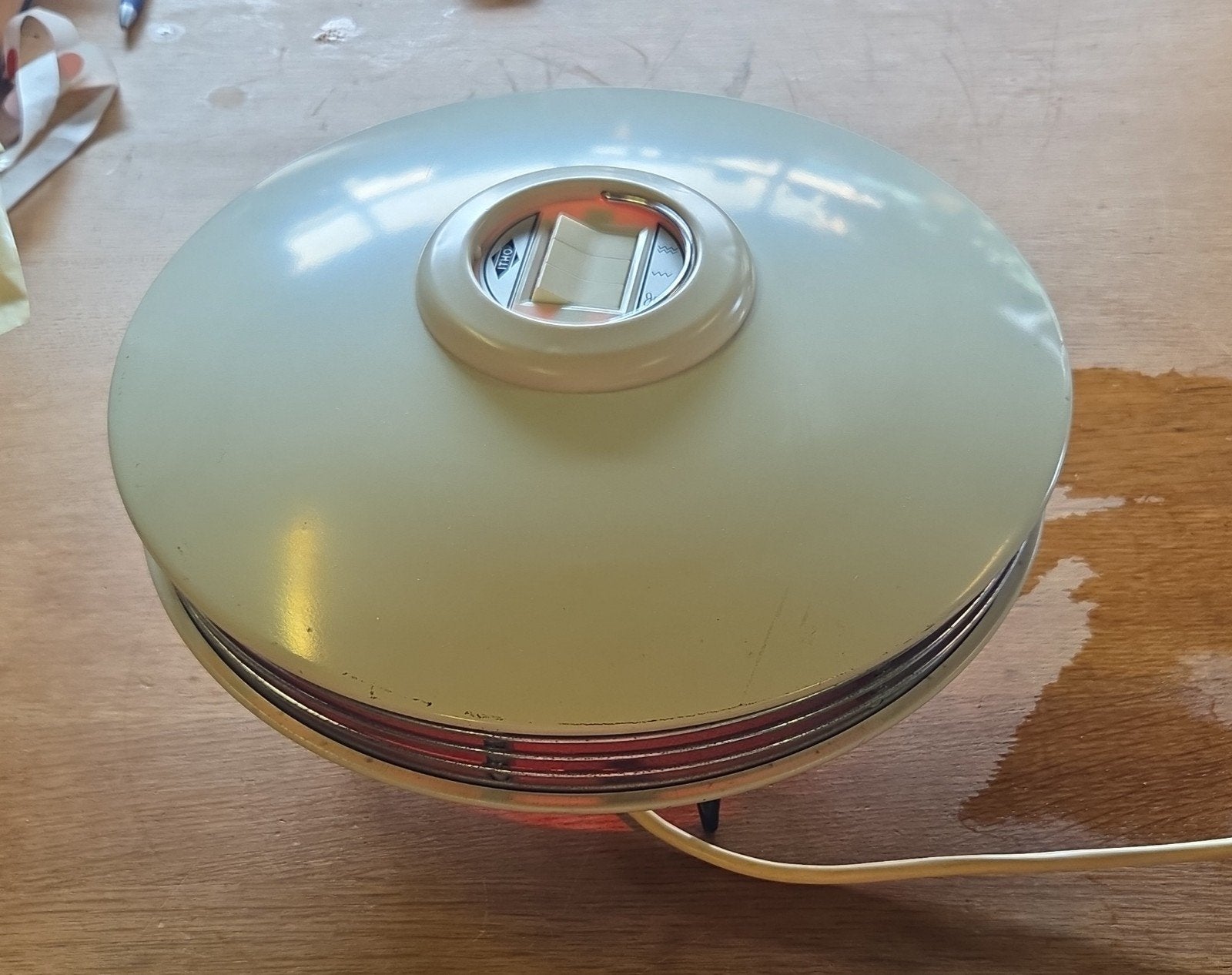 vintage Itho UFO straalkachel