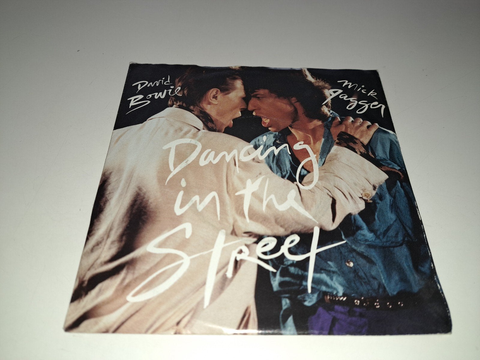 7" Mick Jagger & David Bowie : Dancing in the street, Verzenden, Gebruikt, Pop