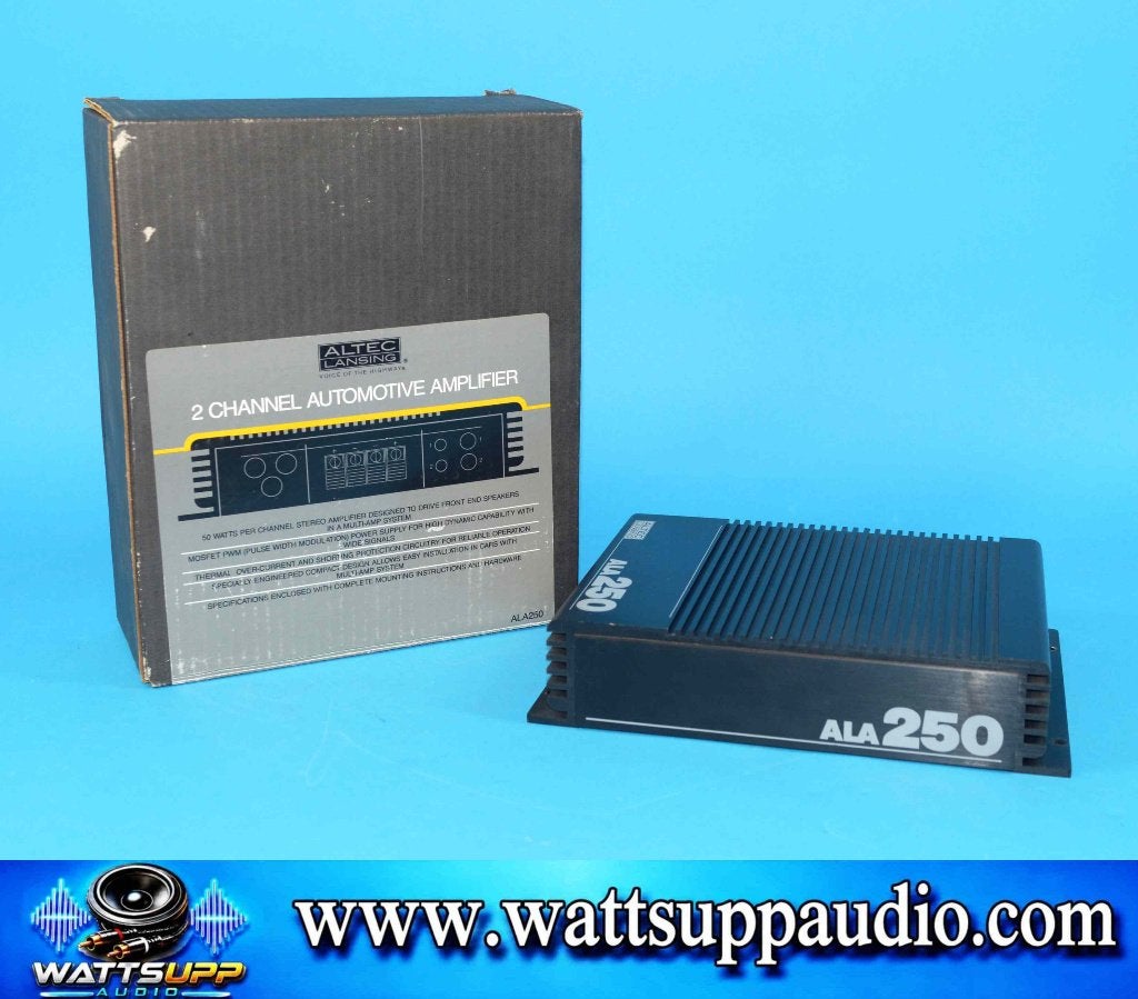 Altec Lansing ALA250 2 kanaals versterker / USA Made