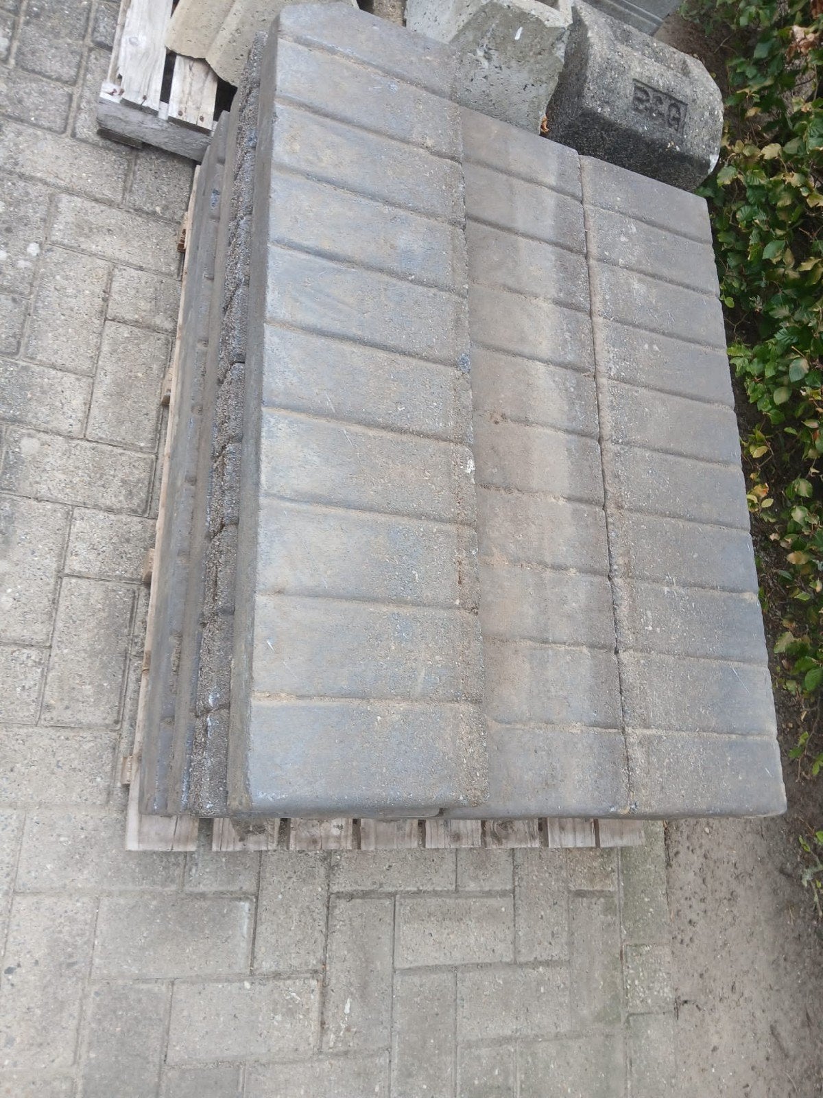 Quadrobandpalissade, Tuin en Terras, Tegels en Klinkers, Ophalen, Beton, Overige typen