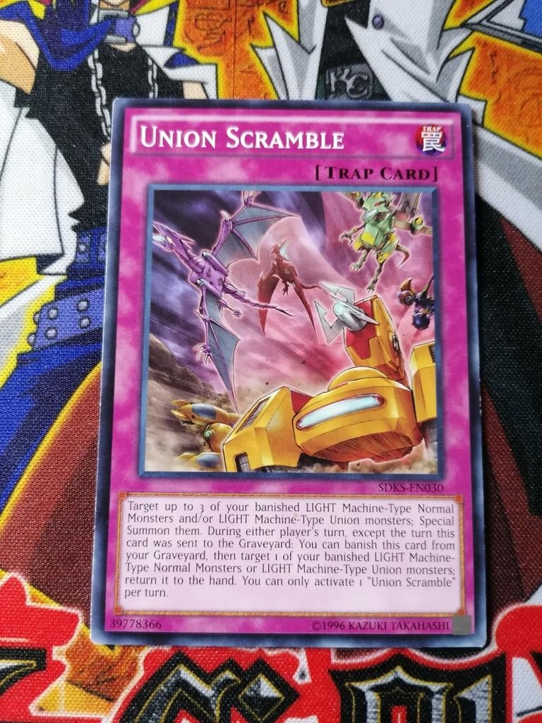 Union Scramble - SDKS - Yu-Gi-Oh, Ophalen of Verzenden, Zo goed als nieuw