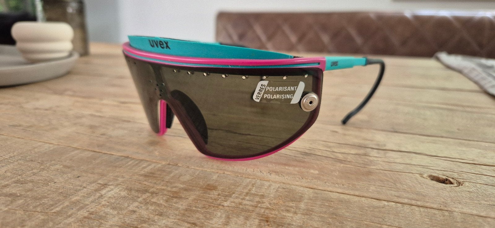 Vtg Oldschool Uvex sport bril ATB MTB BMX fietsbril, Ophalen, Nieuw