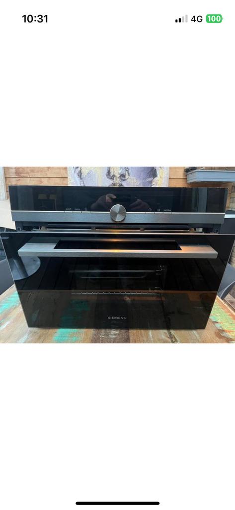 Siemens iQ700, Stoomoven,  CD834GBB1, Ophalen, Siemens, Inbouw, Stoomoven
