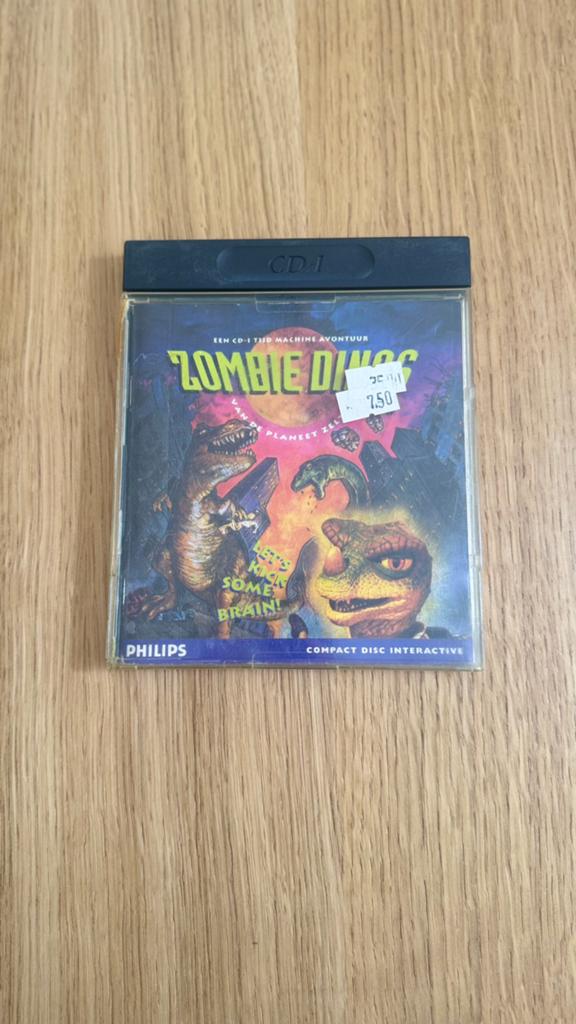 Zombie Dino’s CD-I IN GOEDE STAAT, Avontuur en Actie, 1 speler, Ophalen of Verzenden, Zo goed als nieuw