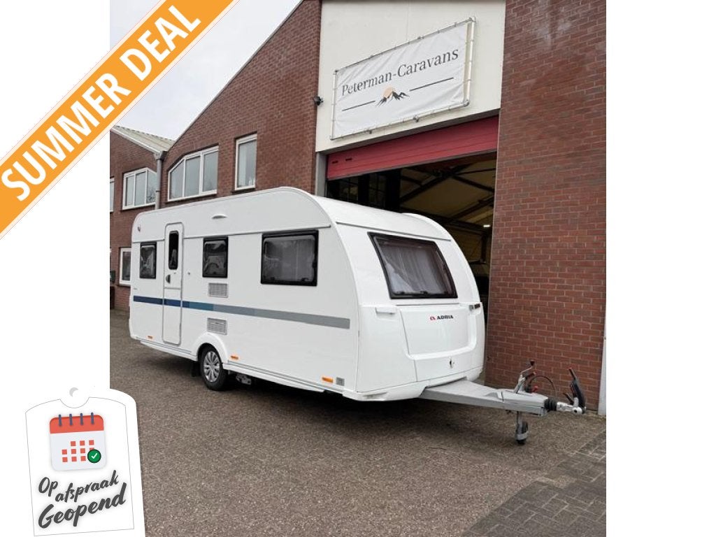 Adria Altea 492 LU Incl. Mover en Voortent, Caravans en Kamperen, Schokbreker, Bedrijf, Treinzit, Adria