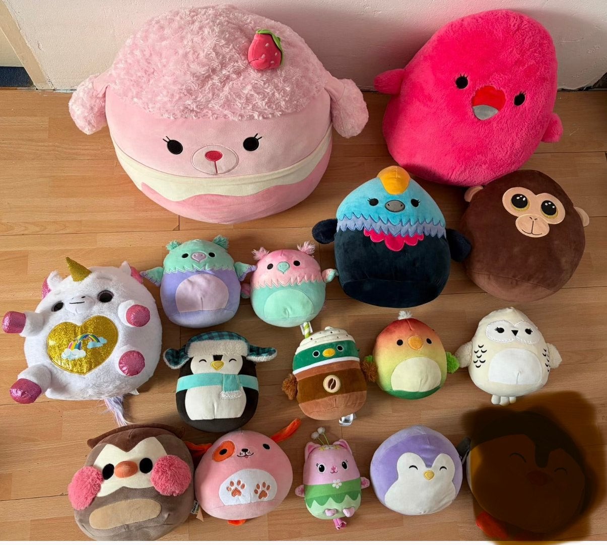 Heel veel leuke mooie zgan knuffels. Oa Squishmallows en Ty, Kinderen en Baby's, Speelgoed | Knuffels en Pluche, Overige merken