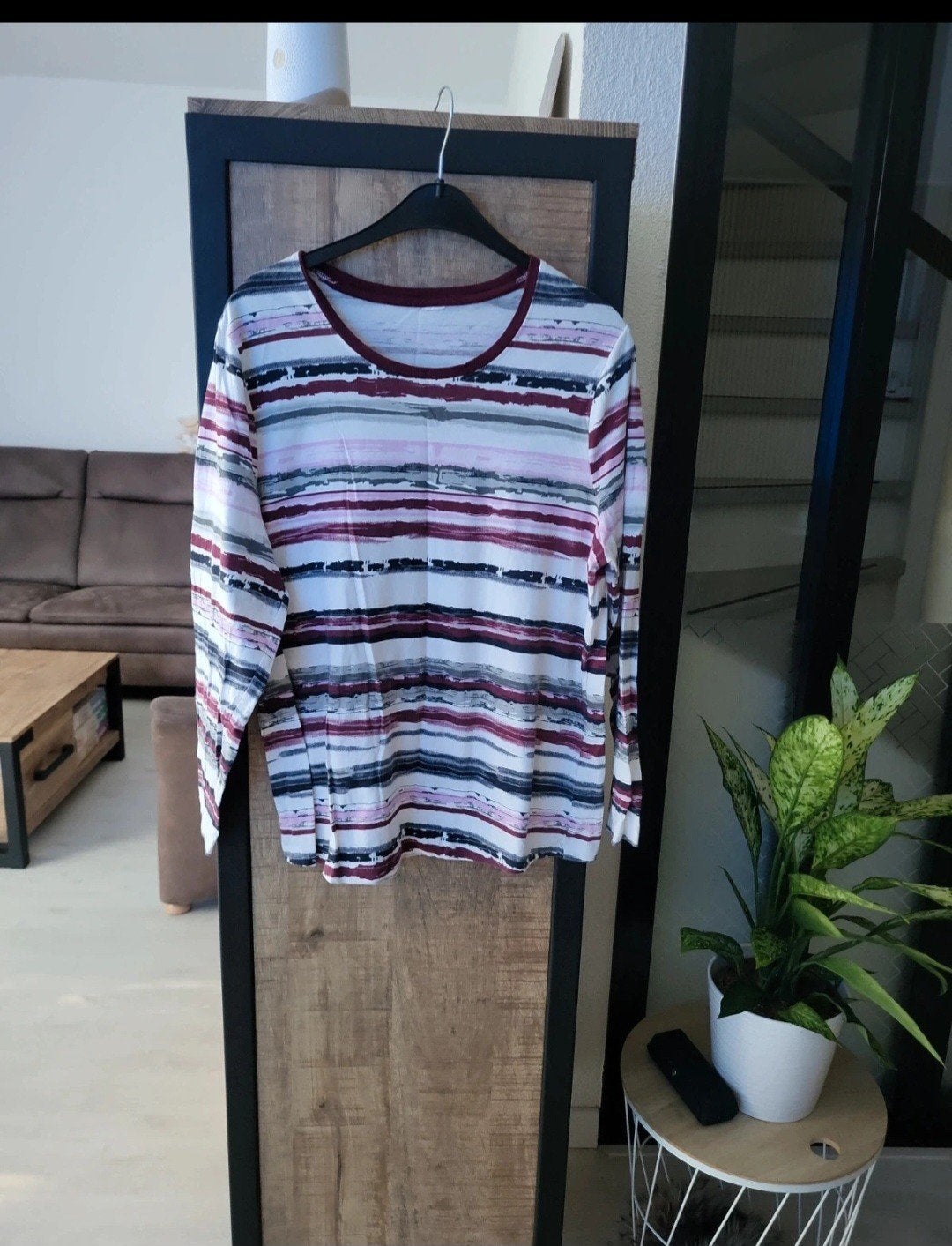 t shirt, Ophalen of Verzenden, Gedragen, Maat 42/44 (L), Lange mouw