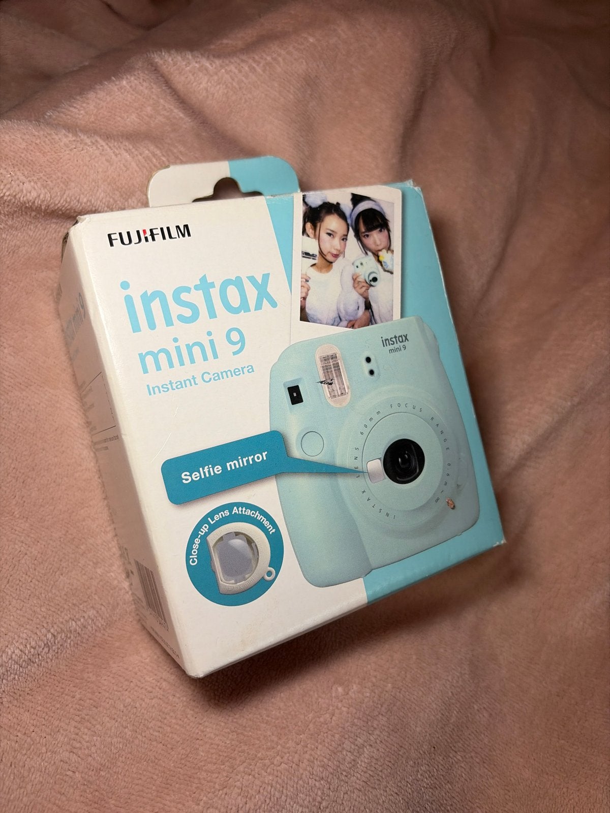 Fujifilm Instax Mini 9 Instant Camera - Zo goed als nieuw, Ophalen of Verzenden, Zo goed als nieuw, Polaroid, Fuji
