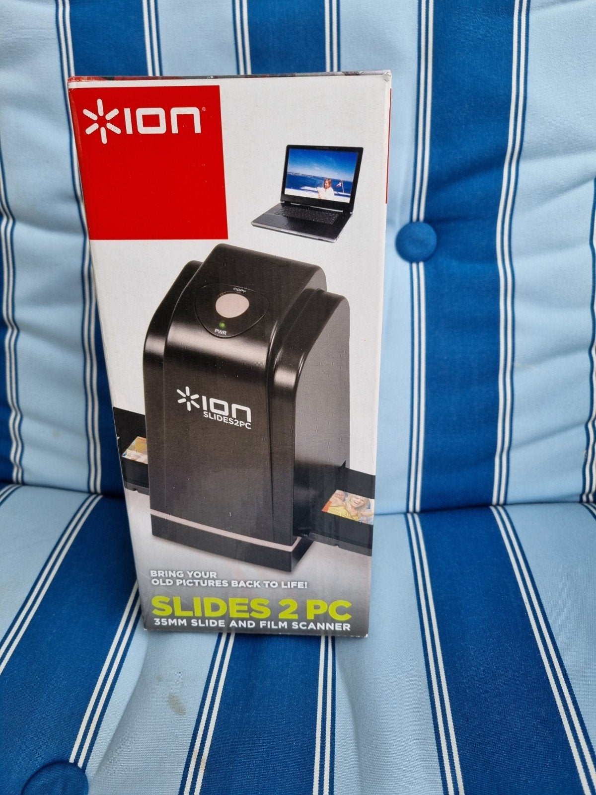 Ion Slides 2 PC 35mm Dia- en Filmscanner, Computers en Software, Diascanner, Ophalen of Verzenden, Zo goed als nieuw, MacOS