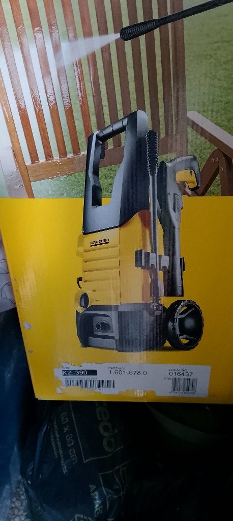 Hogedruk reiniger, Ophalen of Verzenden, Nieuw, Elektrisch, Karcher terras reiniger