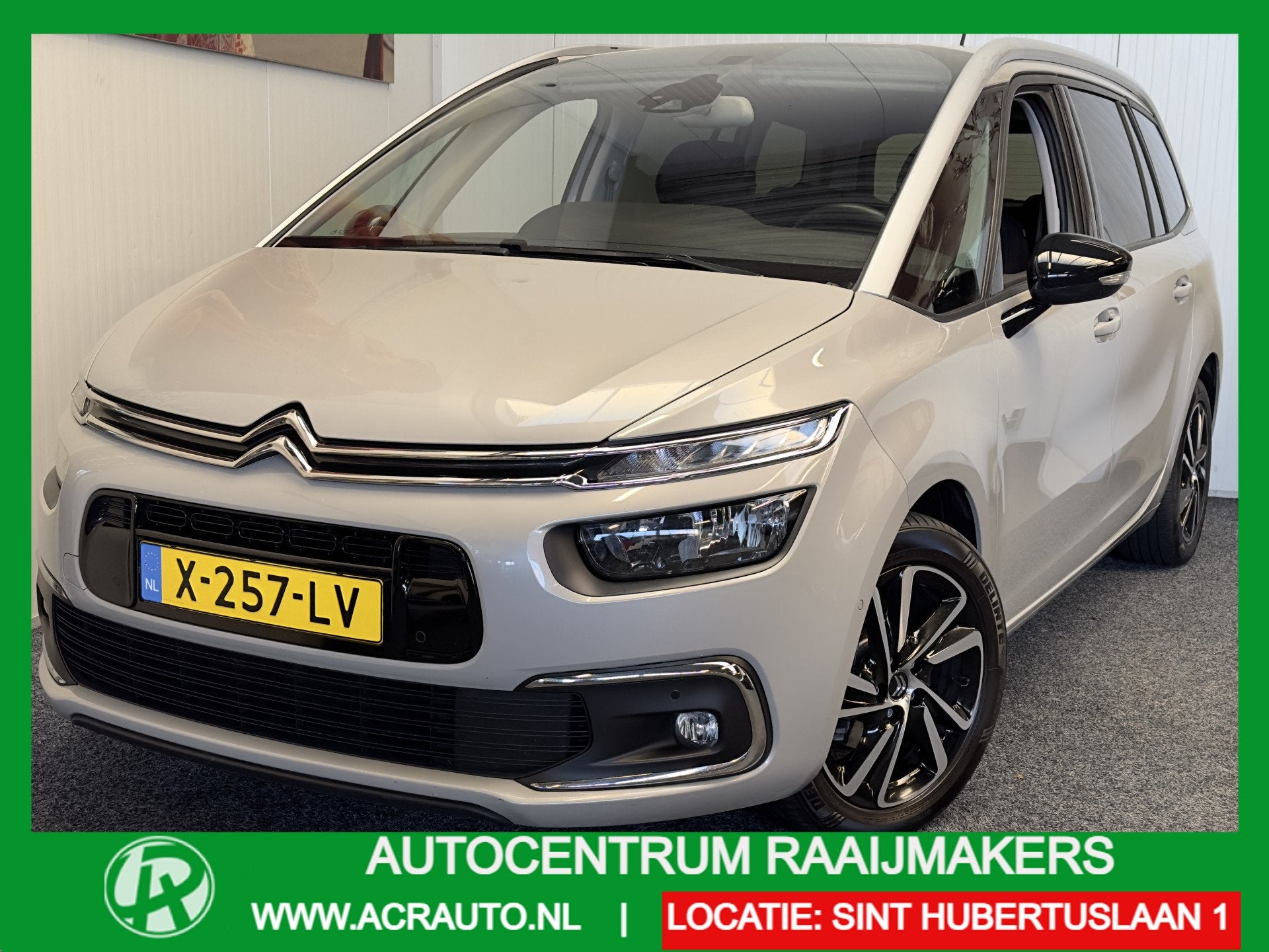 Citroën Grand C4 SpaceTourer 7 Persoons 1.2 130PK FEEL NAVI, Voorwielaandrijving, Lichtsensor, Gebruikt, 1199 cc