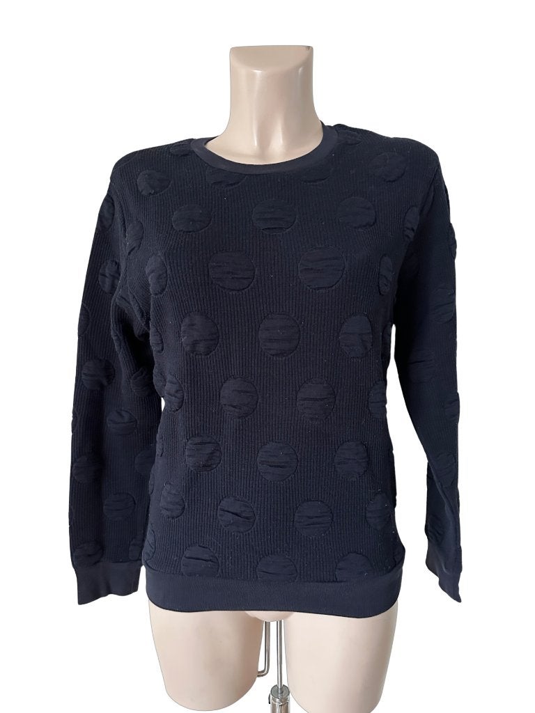 Sandro trui M, Maat 38/40 (M), Blauw, Ophalen of Verzenden, Zo goed als nieuw