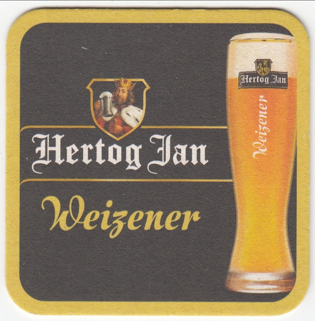 1 HERTOG JAN BIERVILTJE, Ophalen of Verzenden, Gebruikt, Viltje(s), Hertog Jan