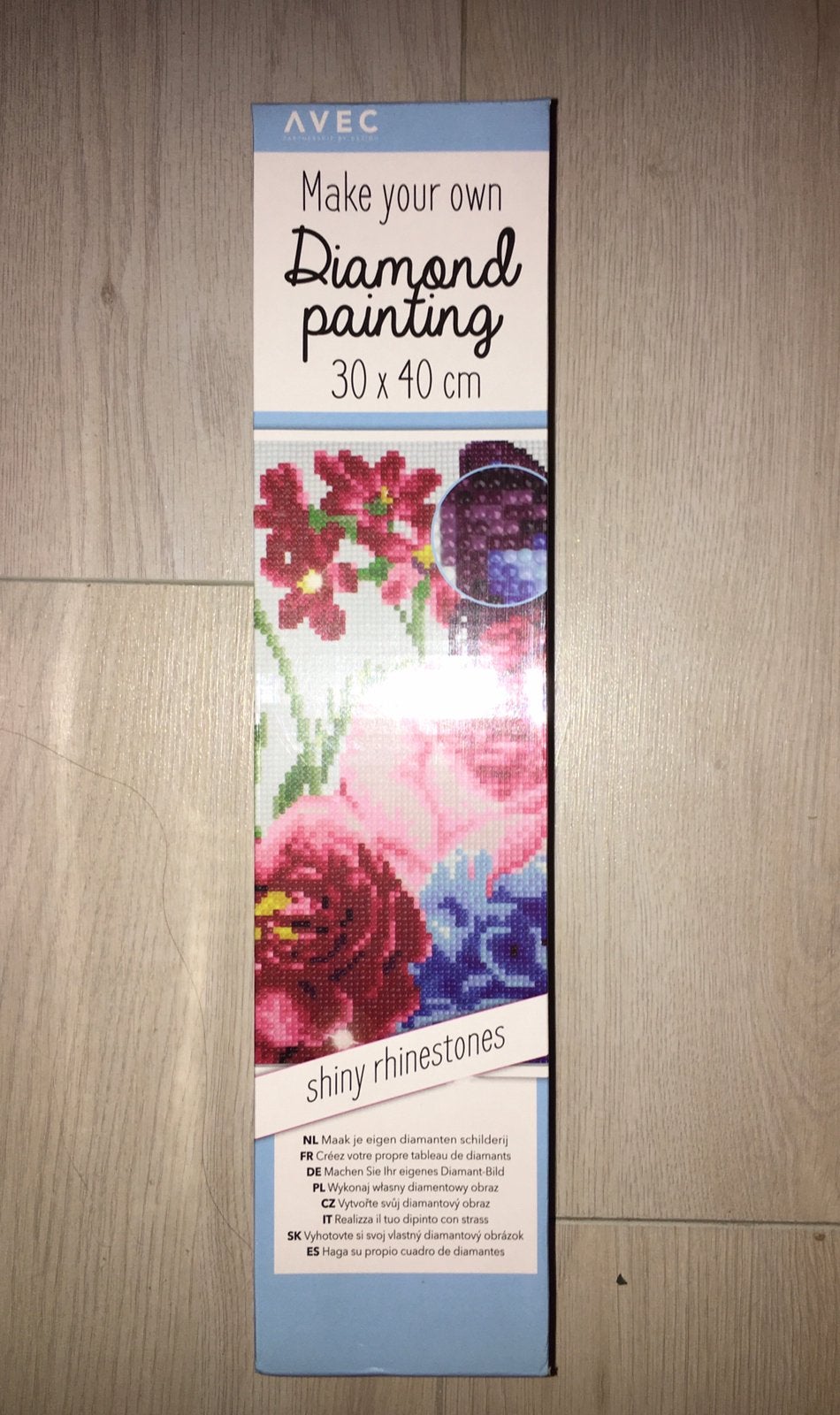 Nieuw Diamond Painting, Zelfklevend, Nieuw, Meerkleurig, Overige materialen