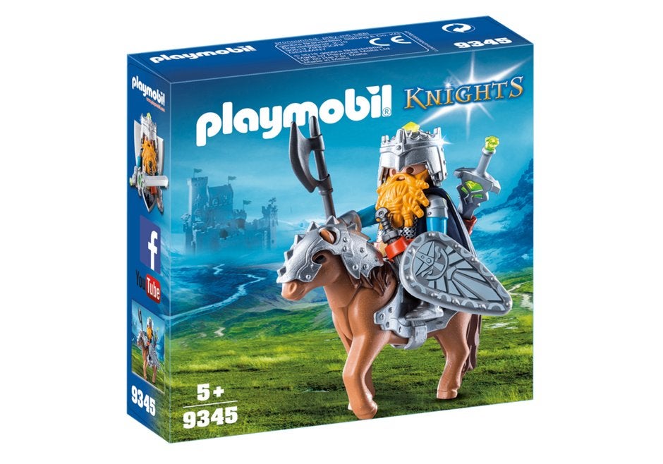 9345 dwergridder op zijn strijdpaardje NIEUW, Kinderen en Baby's, Complete set, Nieuw, Ophalen of Verzenden, Knights