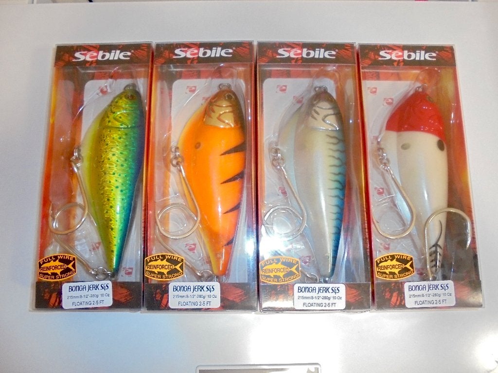 Big Game Sebile Bonga Jerk Salt&Son 21,5cm 280gr Floating., Ophalen of Verzenden, Nieuw, Overige typen