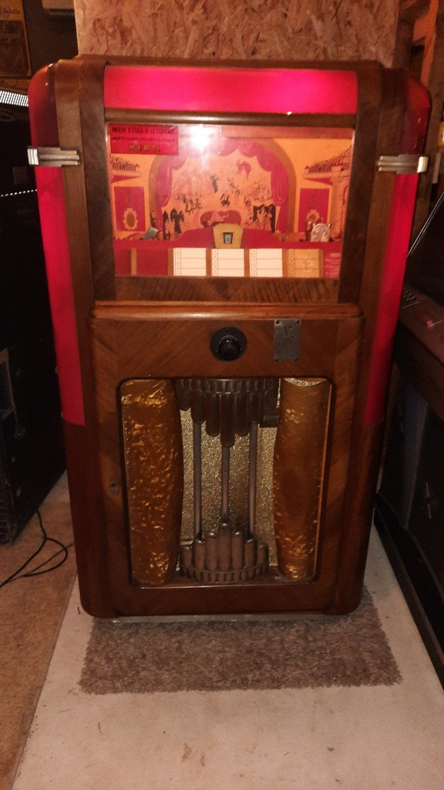 Jukebox Bussophone Bussoz, Verzamelen, Automaten | Jukeboxen, Ophalen, 1970 tot heden, Overige merken