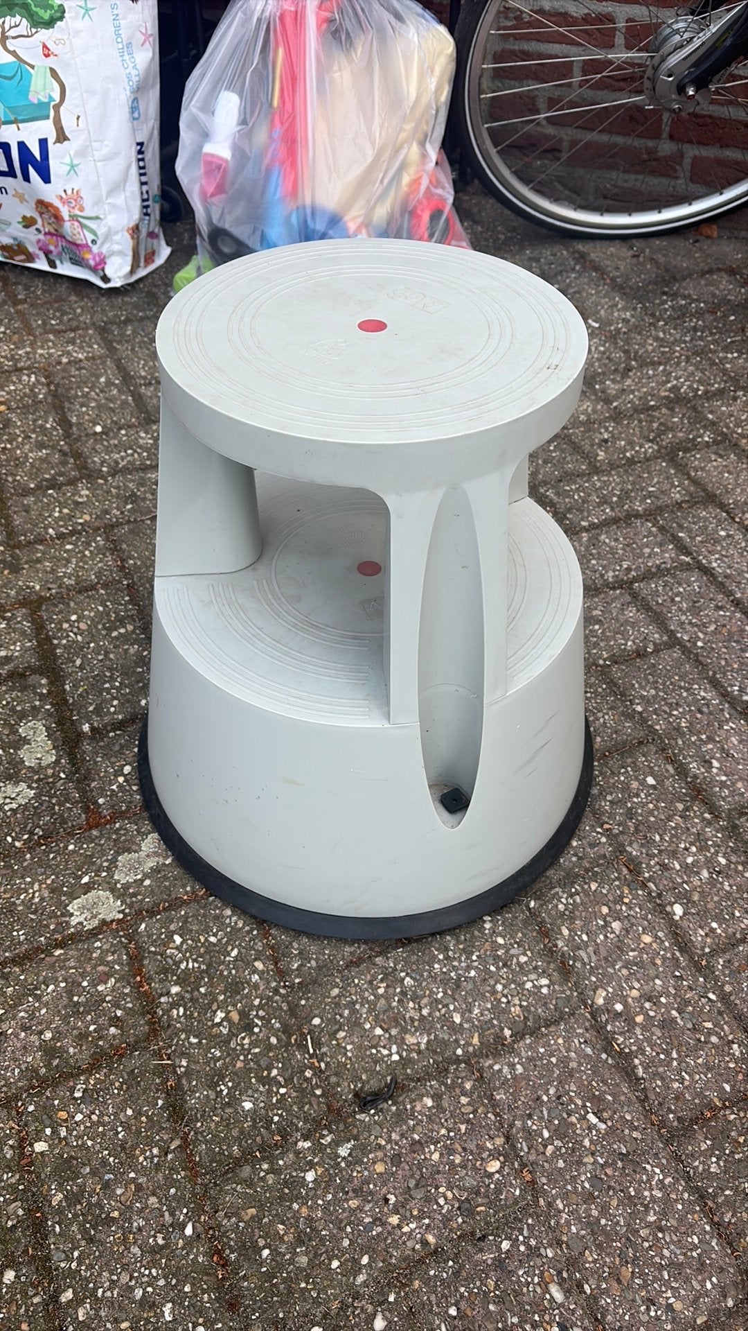 Gratis krukje, Huis en Inrichting, Ophalen, Gebruikt, Hout