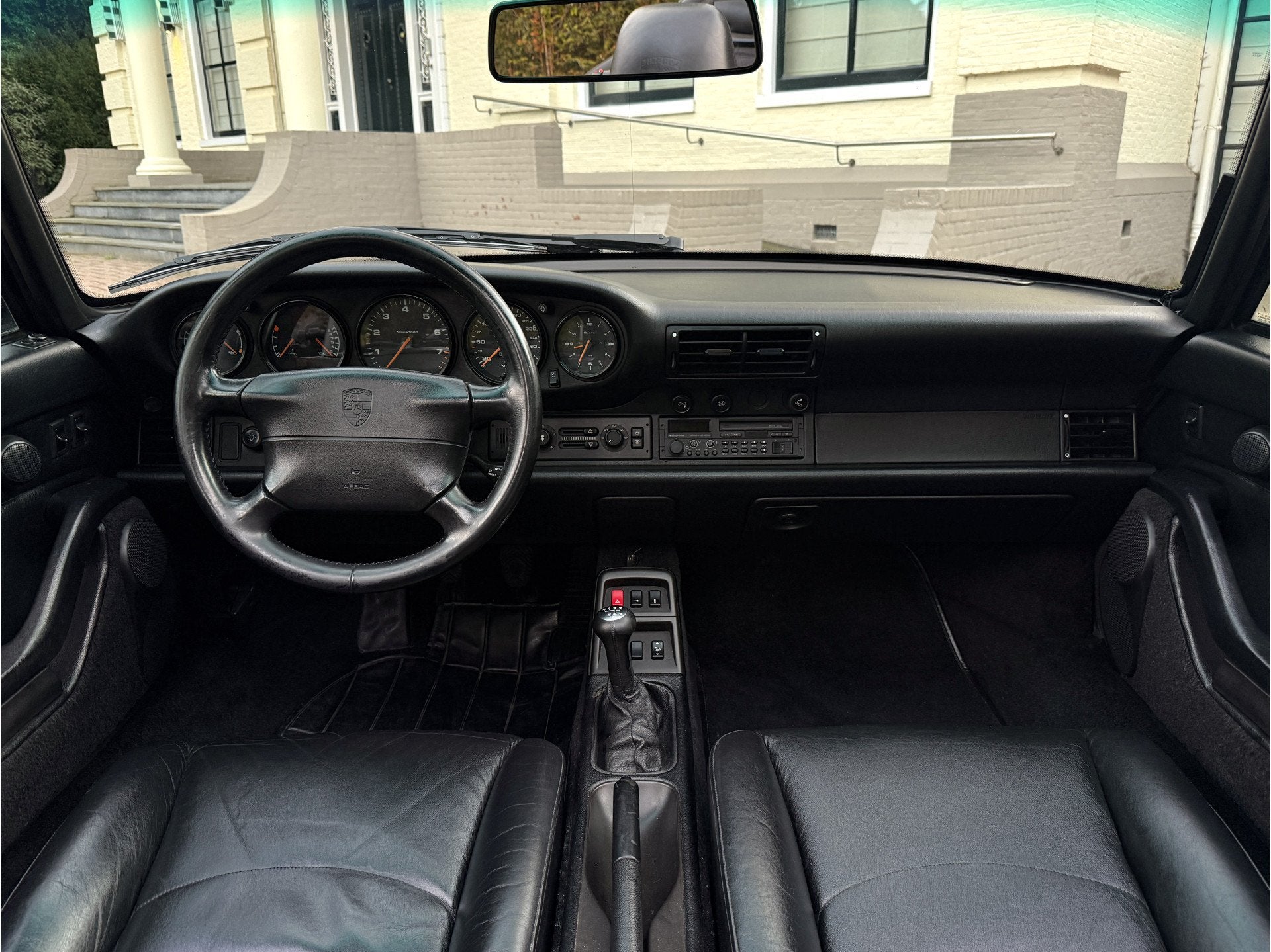 Porsche 911 [993] Cabrio 3.6 Carrera 4 l Manual l Full Histo, Zwart, Cabriolet, 4 stoelen, Zwart