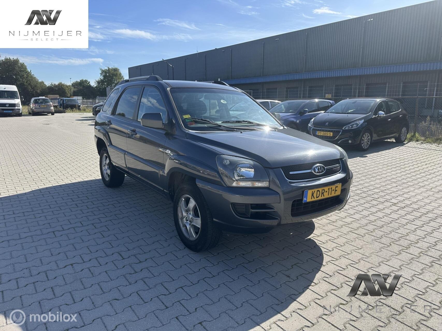 Kia Sportage 2.0 CVVT X-ecutive 4WD 1e eignaar,airco,isofix, Auto's, Automatische klimaatregeling, Zwart, Bedrijf, Handgeschakeld