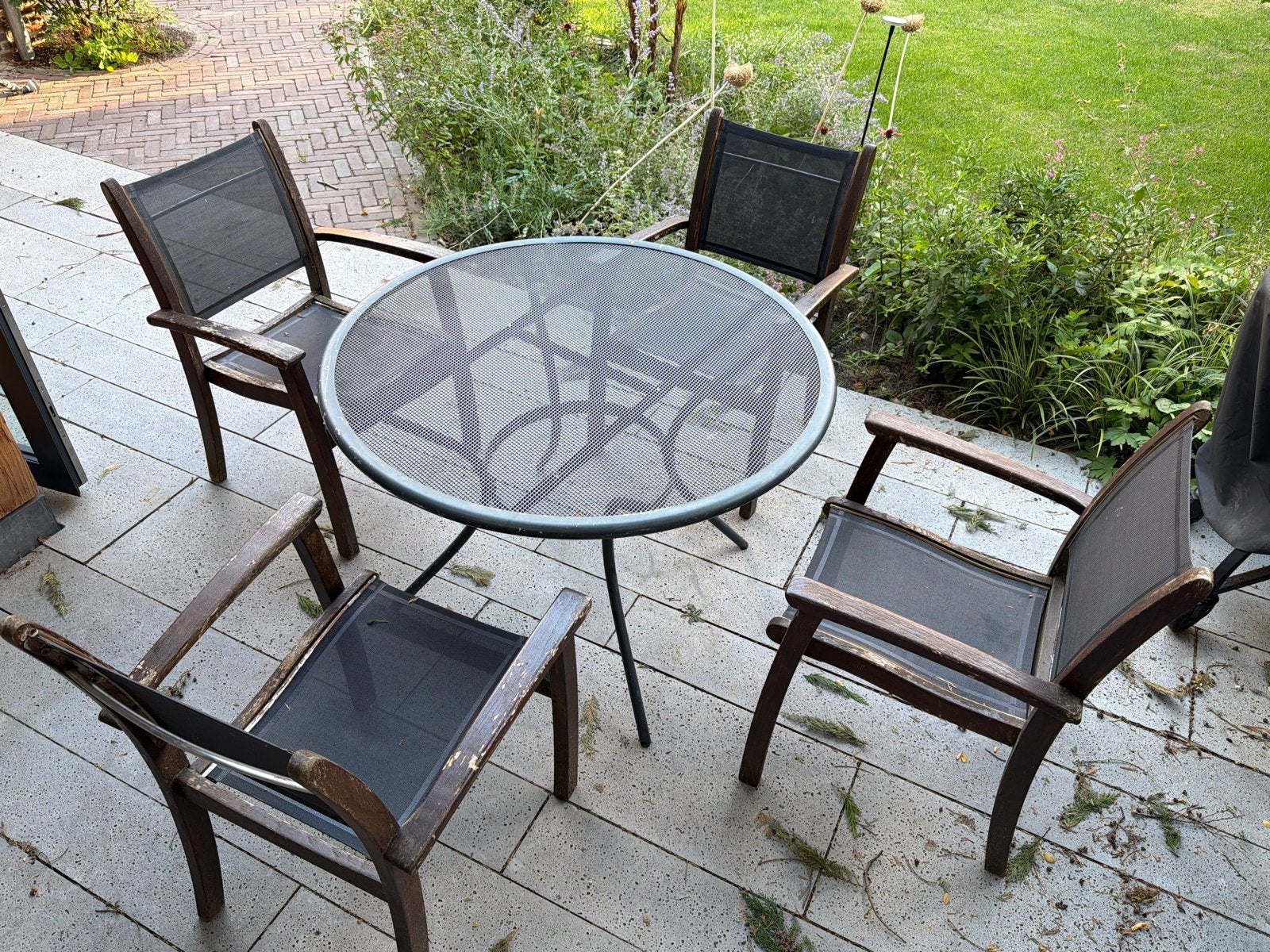 Hartman Prestige Tuinset - Gebruikt, Ophalen, 4 zitplaatsen, Gebruikt, Eettafel