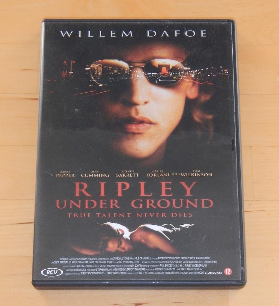 dvd - Ripley Under ground, Alle leeftijden, Ophalen, Gebruikt, Actiethriller