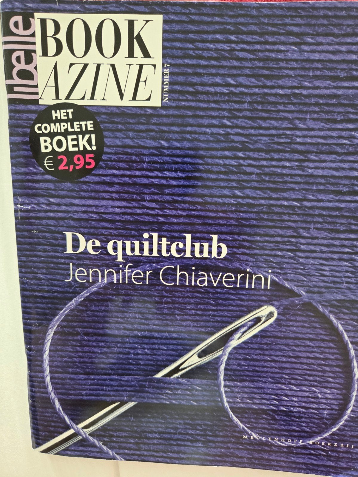 De quiltclub - Jennifer Chiaverini, Ophalen of Verzenden