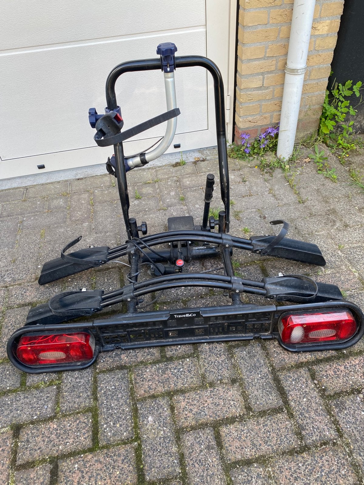 Fietsendrager, Ophalen, Gebruikt, 2 fietsen, Trekhaakdrager