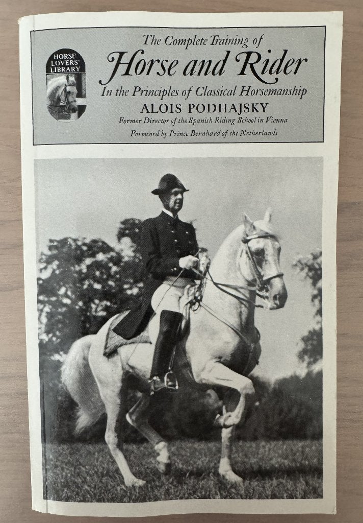 The complete Training of Horse and Rider, Ophalen of Verzenden, Zo goed als nieuw, Alois Podhajsky, Overige sporten