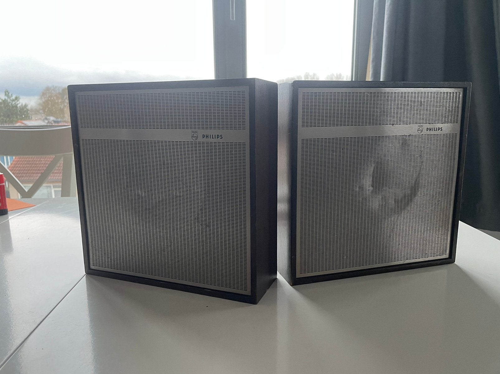 Philips EG 0417 luidsprekers, Ophalen of Verzenden, Gebruikt, Minder dan 60 watt, Philips