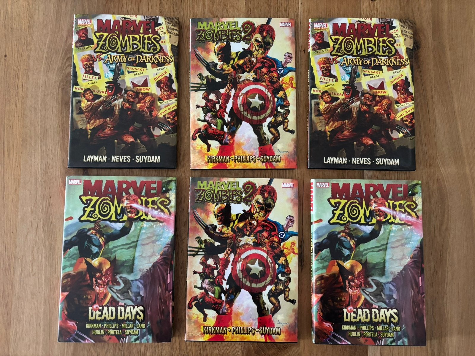 Marvel Zombies 6 boeken/strips ZGAN!!!, Meerdere comics, Ophalen of Verzenden, Zo goed als nieuw
