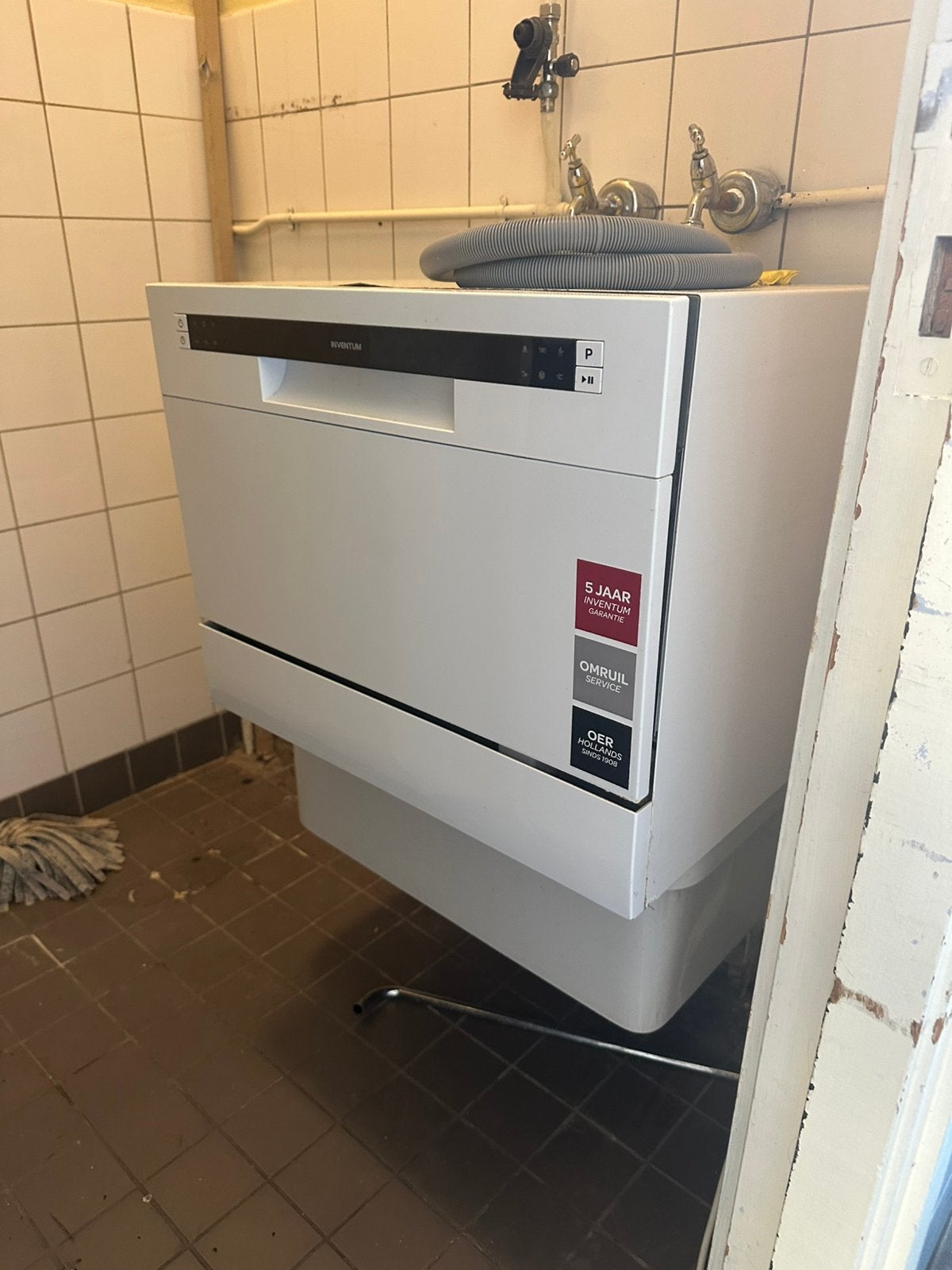 Compacte vaatwasser te koop, Witgoed en Apparatuur, Vaatwasmachines, Zo goed als nieuw, Minder dan 85 cm, Ophalen