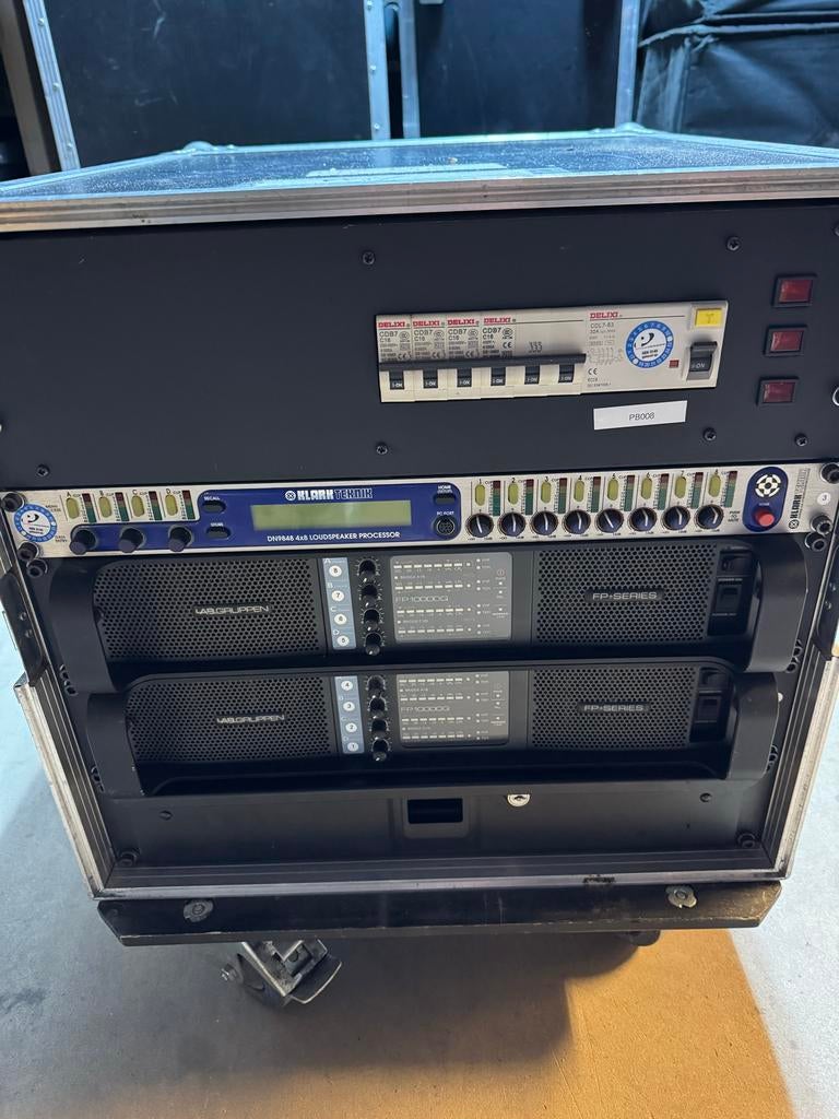 Electro-voice RX set met lab gruppen versterkers, Ophalen, Gebruikt, 1000 watt of meer, P.A.