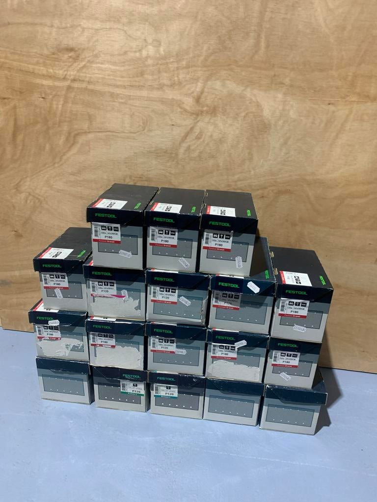 Festool Schuurpapier P120 - Diverse types (100 stuks), Ophalen of Verzenden, Nieuw, Overige typen