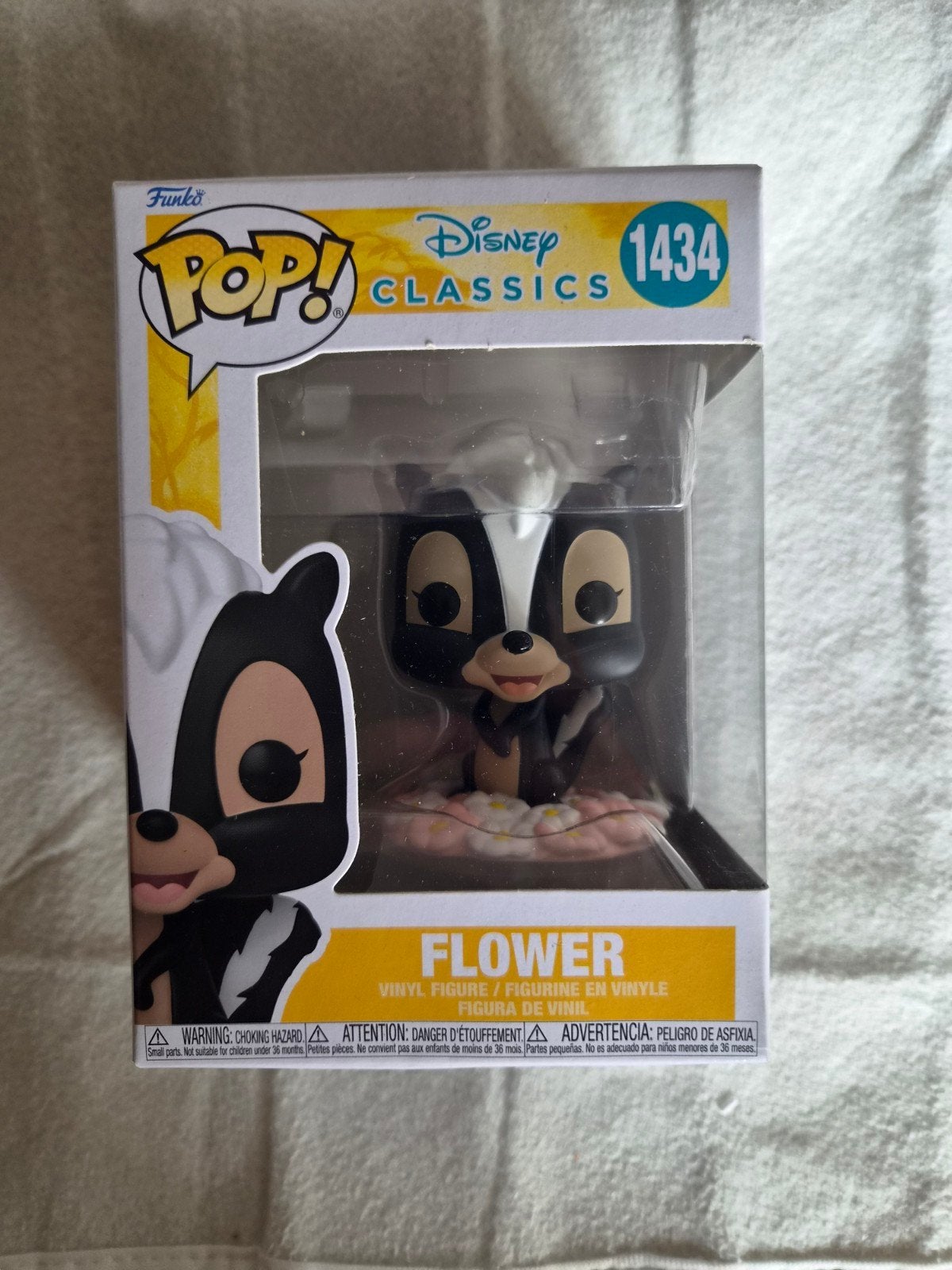 Funko Pop! Disney Classics Bambi Flower #1434, Ophalen of Verzenden, Zo goed als nieuw