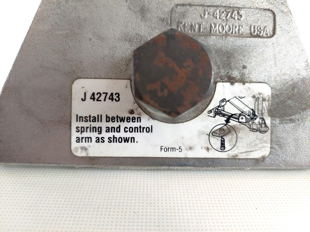 Kent-Moore J42743 J-42743 Trim Height Adjustment Tool, Gebruikt, Contact@kent-moore-tools.com, 28635 Mound Rd. Warren, US 48092