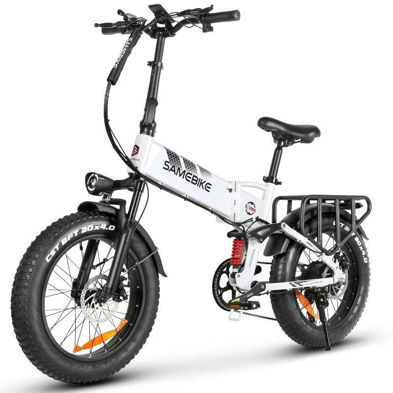 Elektrische fiets SAMEBIKE RS-A02 PRO Wit 1000W/15Ah, Ophalen of Verzenden, Nieuw