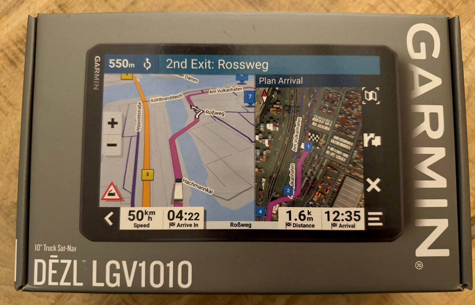 Garmin Dezl LGV1010 Truck Navigatie, Europa 2027, Ophalen, Zo goed als nieuw