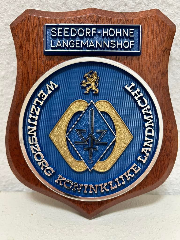 Wapenschild Welzijnszorg KL, Ophalen of Verzenden, Landmacht, Duitsland, Embleem of Badge