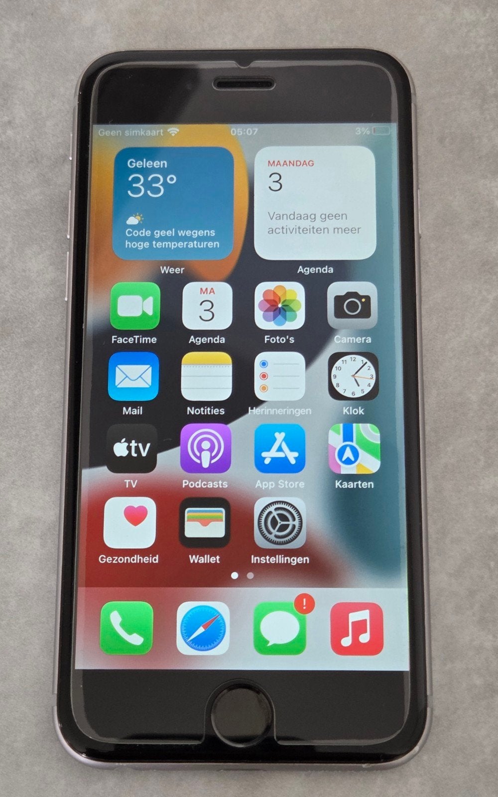 iPhone 6s 128 GB, Werkt perfect, 128 GB, Ophalen of Verzenden, Zo goed als nieuw, Zonder simlock