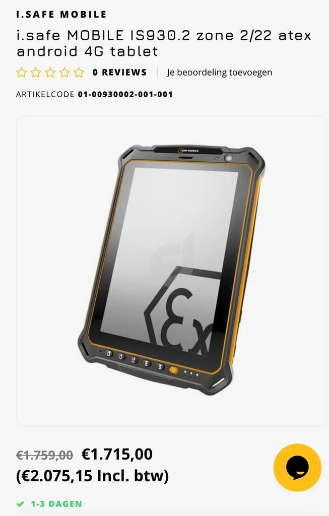 I safe mobile tablet, Ophalen of Verzenden, Zo goed als nieuw