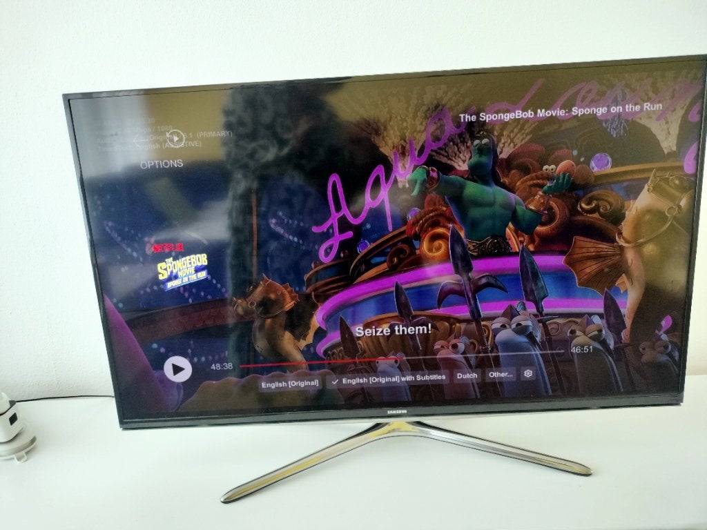 Samsung smart TV 40 ", Ophalen, Gebruikt, 50 Hz, LCD