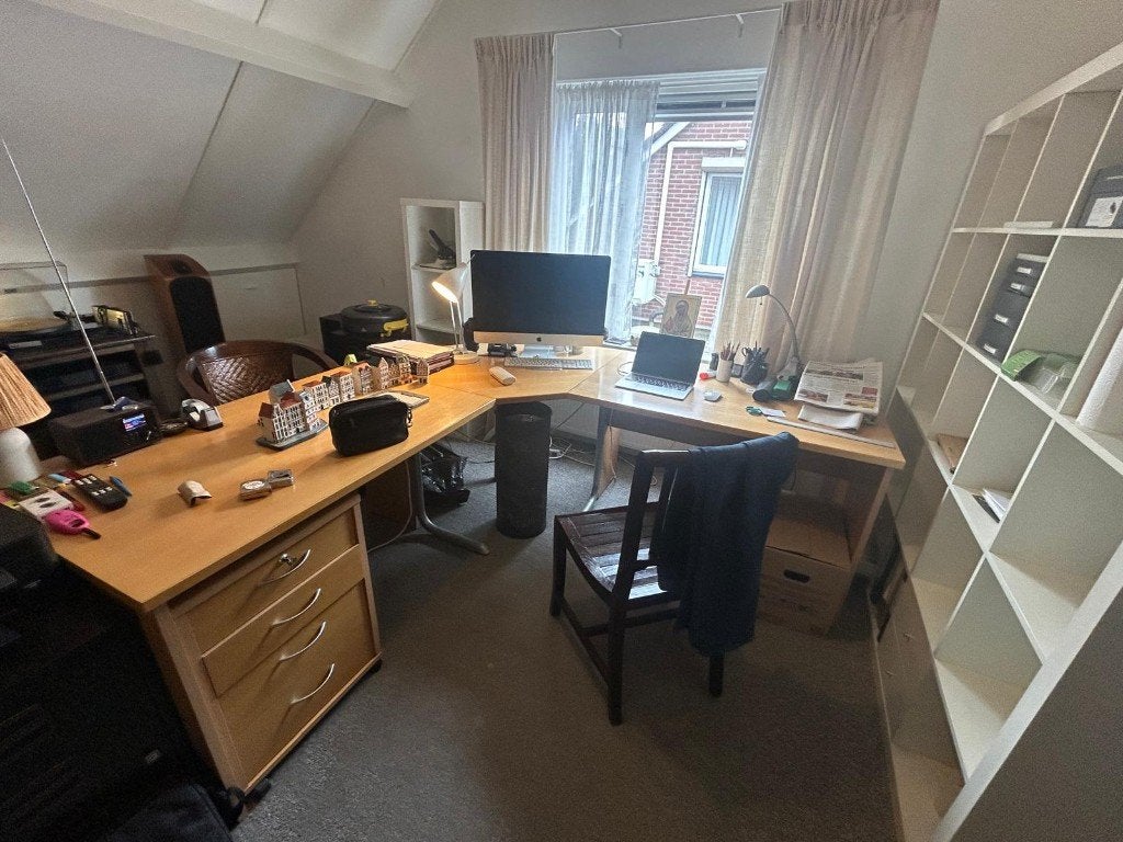 Bureau, Ophalen, Gebruikt, Hoekbureau, Industrieel