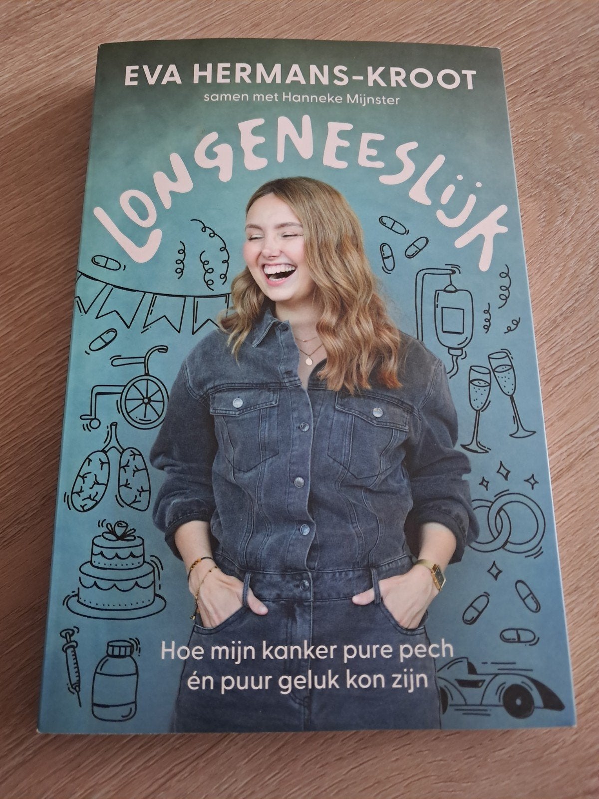 Eva Hermans-Kroot - Longeneeslijk, Ophalen of Verzenden, Zo goed als nieuw, Eva Hermans-Kroot; Hanneke Mijnster