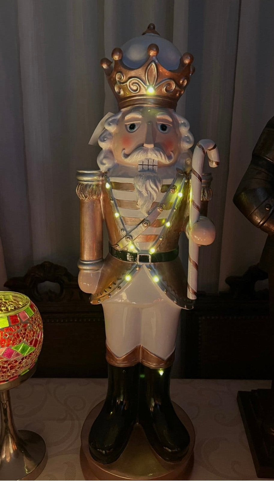 Notenkraker met verlichting, Verzamelen, Beelden en Beeldjes, Ophalen, Zo goed als nieuw