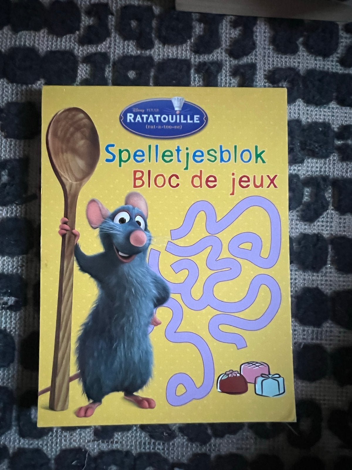 Ratatouille Spelletjesblok - Grotendeels ingevuld, Ophalen of Verzenden, Gelezen, Fictie algemeen